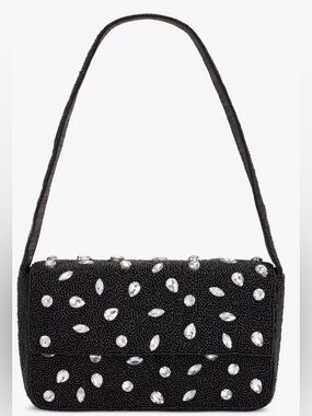 On 34th Hand Beaded Shoulder Bag